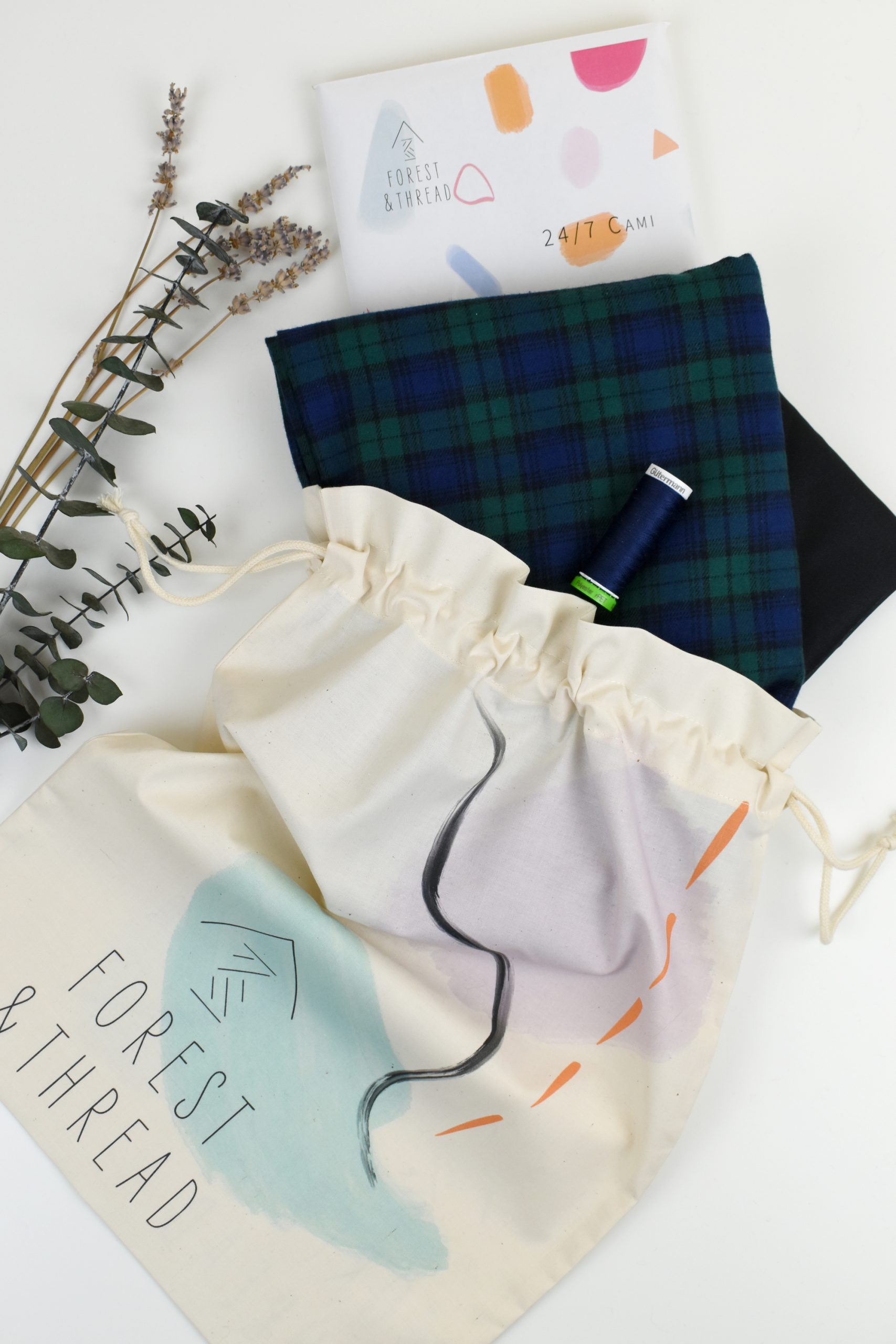 Cozy Cotton Flannel 24/7 Cami (Sizes 0-18) - Image 2