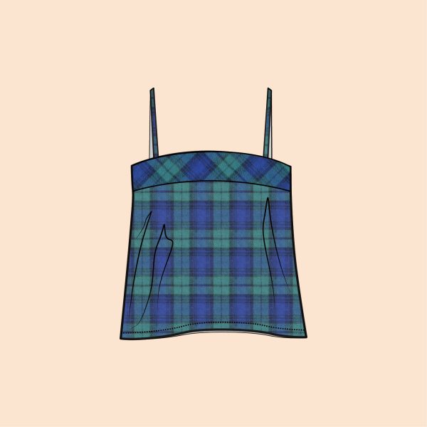 Cozy Cotton Flannel 24/7 Cami (Sizes 0-18)